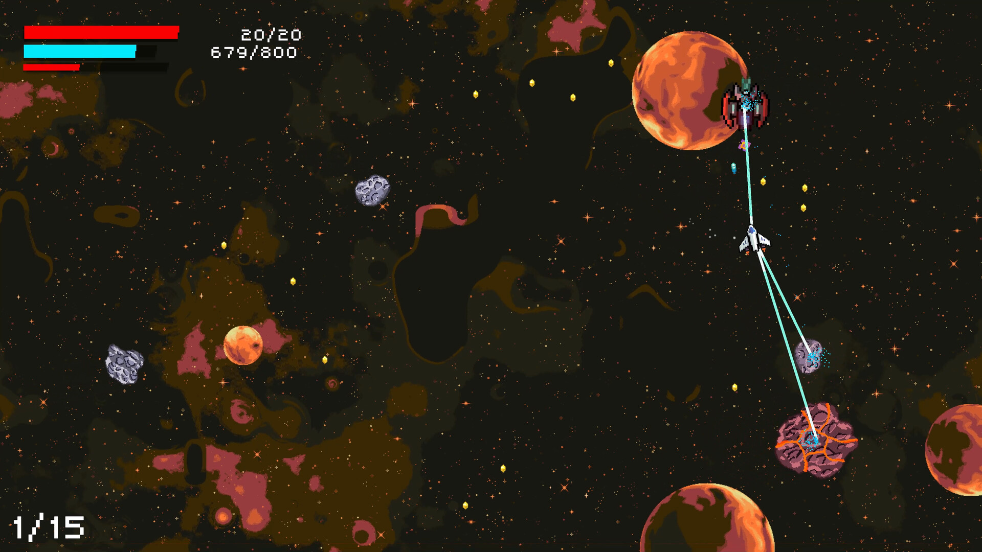 虚空矿工/Void Miner – Incremental Asteroids Roguelite