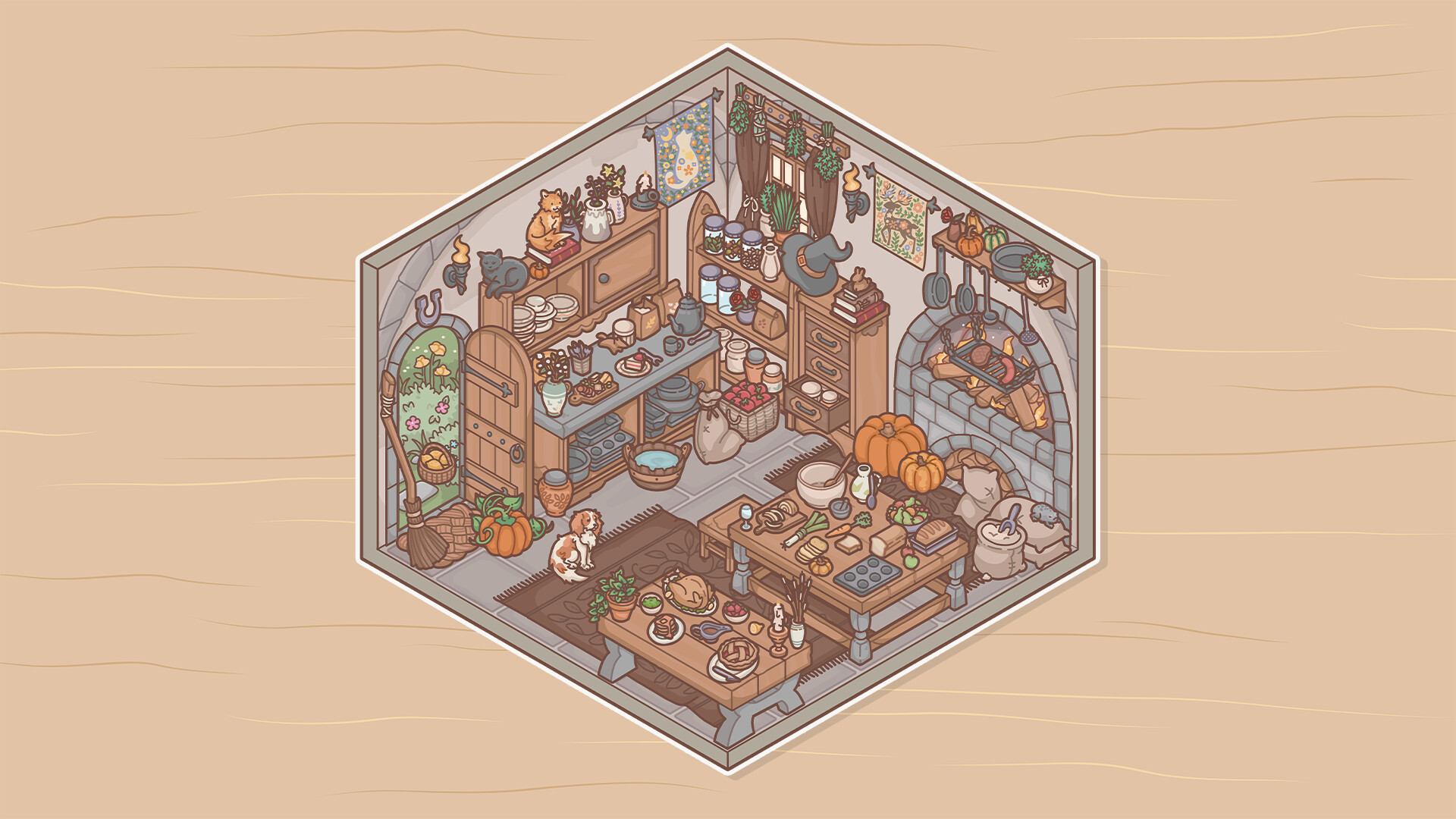 造景贴纸：治愈小角落/Little Corners-小优资源网